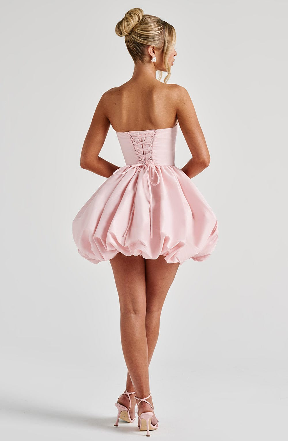 Strapless Corset Mini Dress