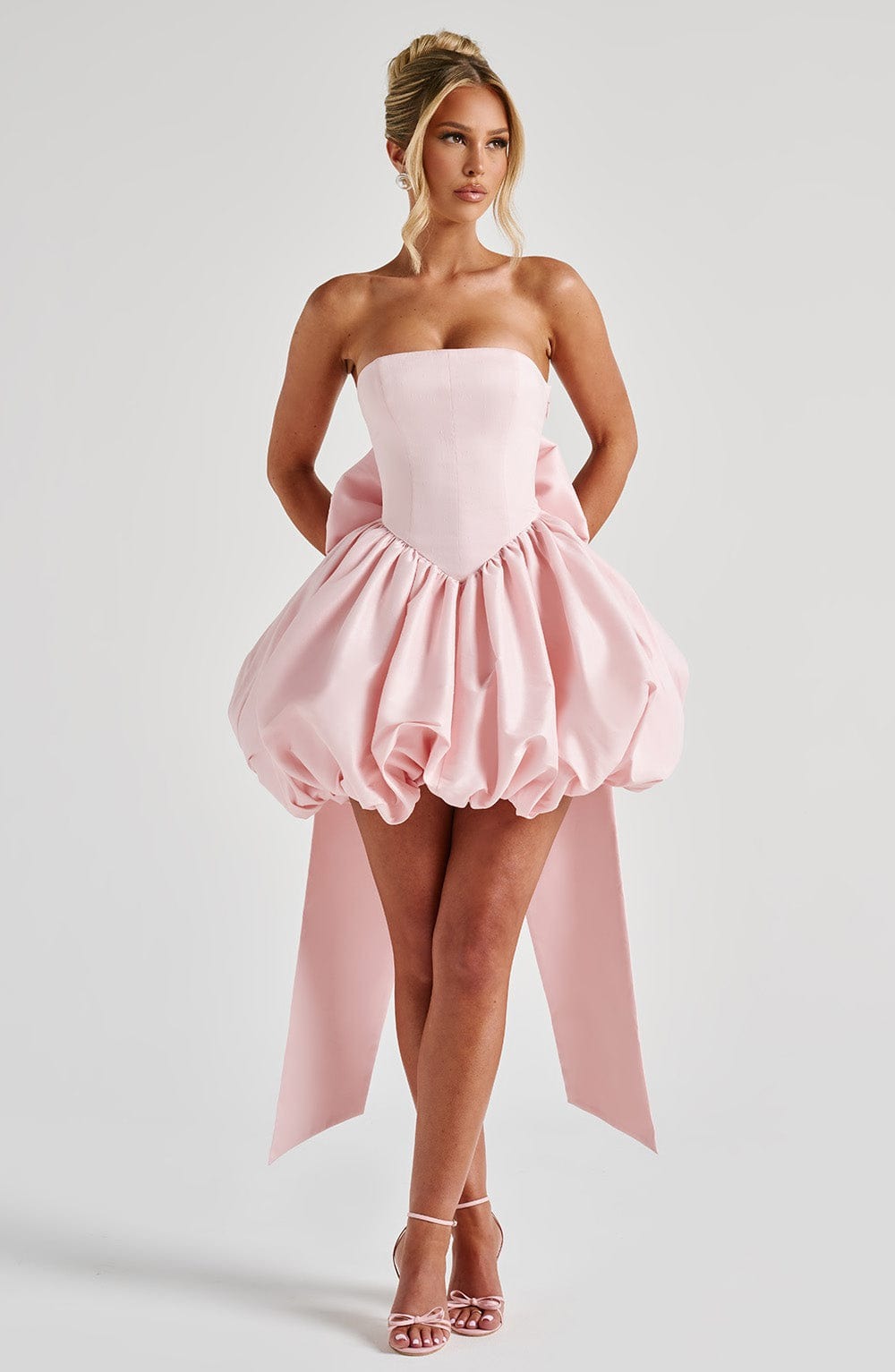 Strapless Corset Mini Dress