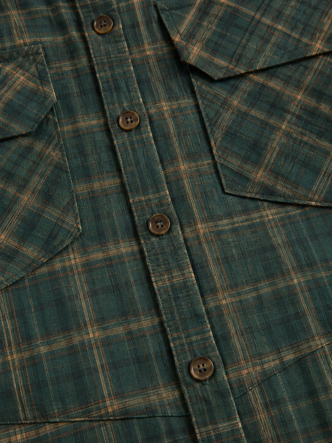 Women's Plaid Maxi Shirtdress Shirt