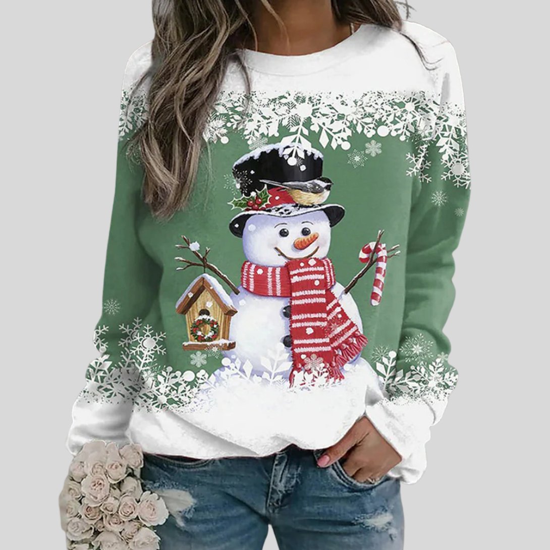 Women's Pullover Sweatshirt - Green