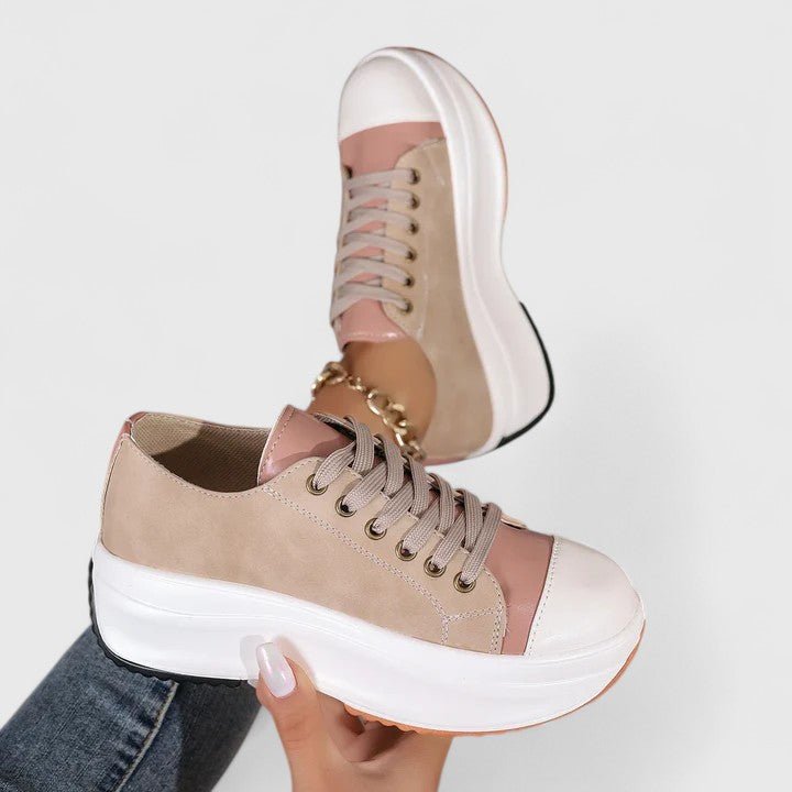 Women's Suede Platform Sneakers