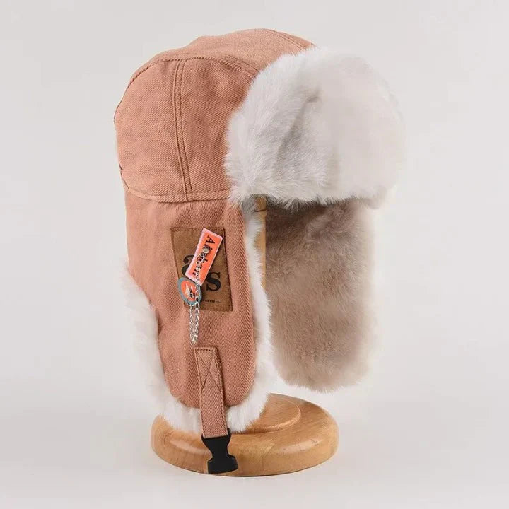 Evie Unisex Fur Lined Trapper Hat 6
