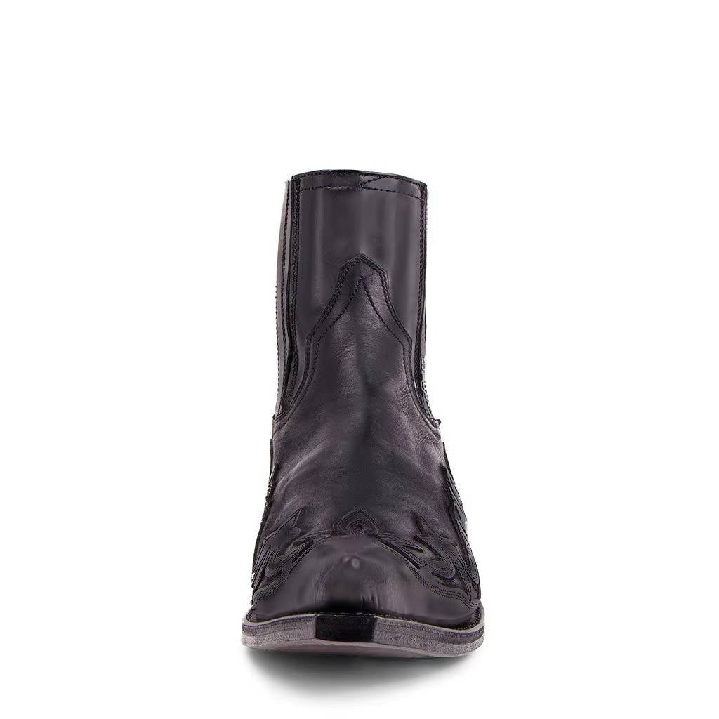 Felicity Women's Leather Western Ankle Boots 6