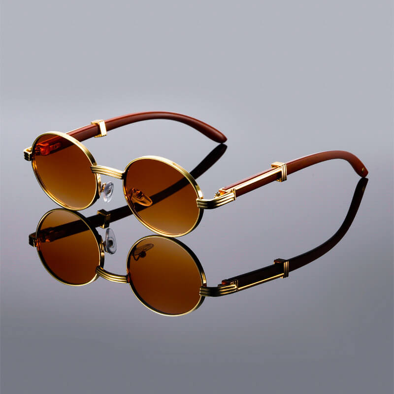 Finley Men's Round Frame Sunglasses 3