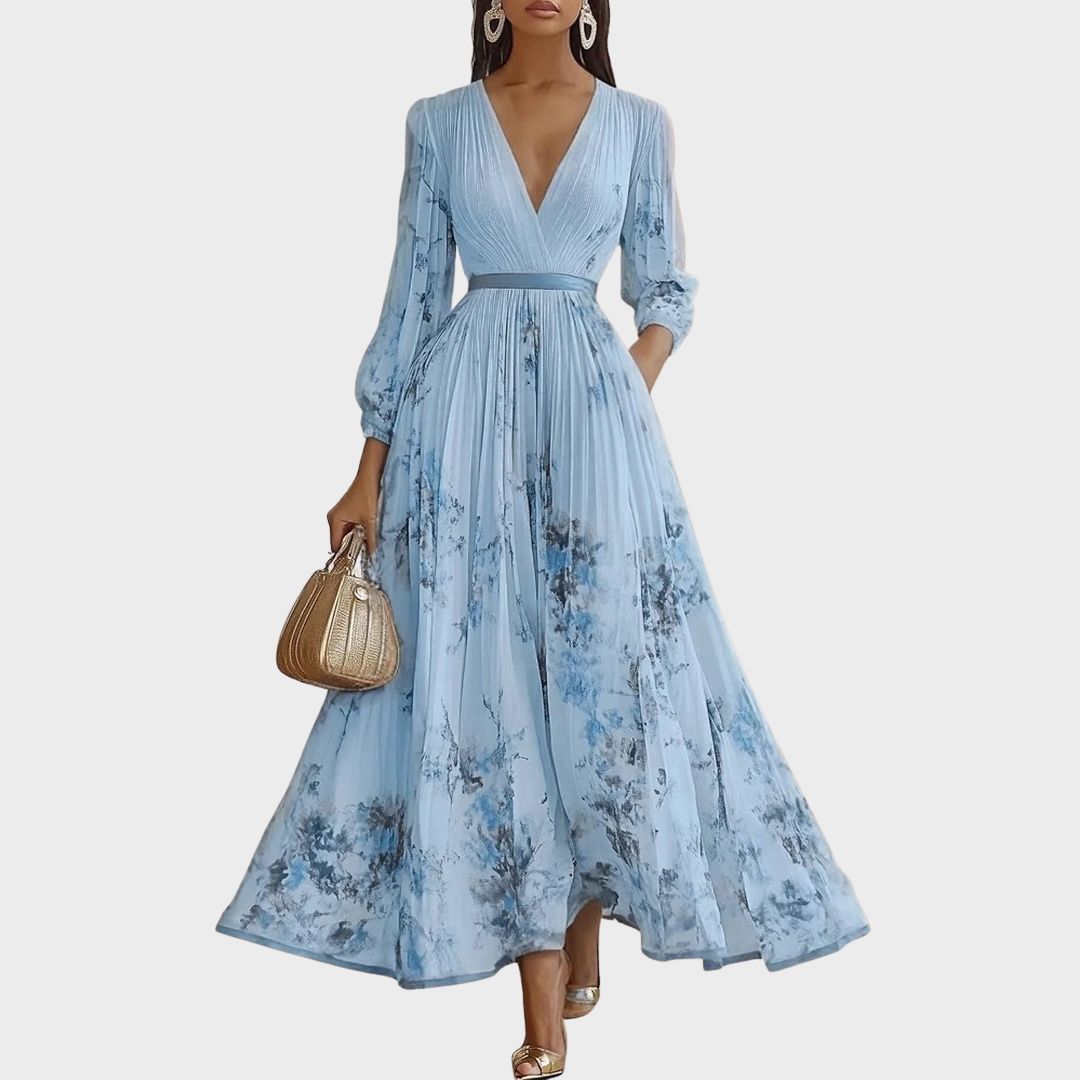 Freya Women's Floral Pleated Maxi Dress 4