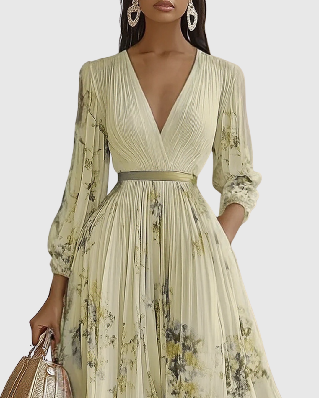 Freya Women's Floral Pleated Maxi Dress 9