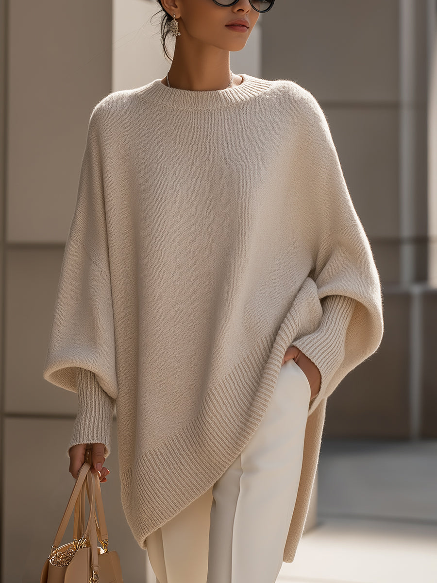 Genevieve Women's Oversized Knit Sweater 1