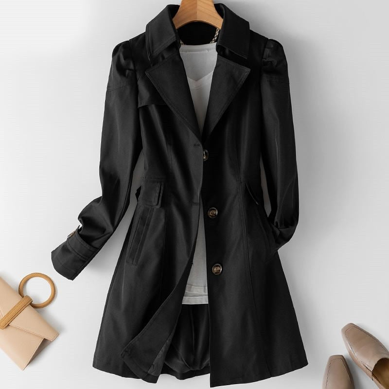 Georgia Women's Double Breasted Trench Coat 3