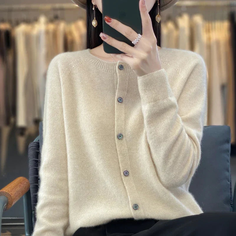 Georgina Women's Wool Cardigan 1