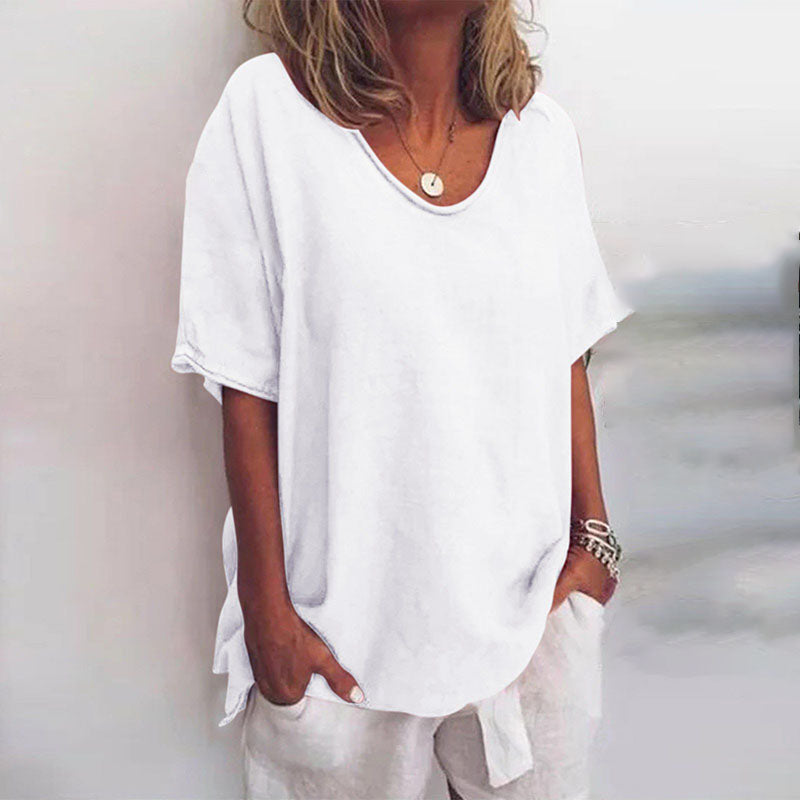 Grace Women's Relaxed Fit Cotton T-Shirt 2