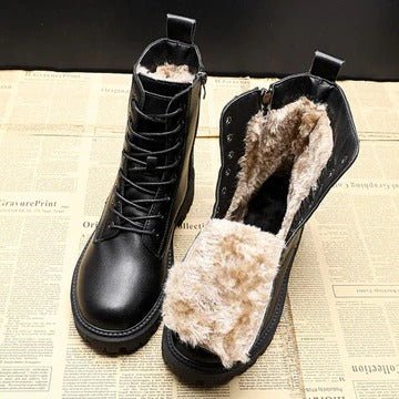 Women's Combat Ankle Boots - 4