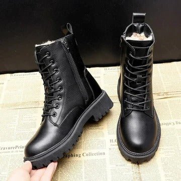 Women's Combat Ankle Boots - 5