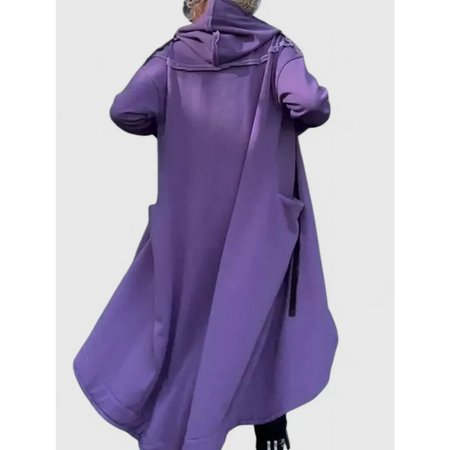 Women's Oversized Hooded Sweatshirt Dress