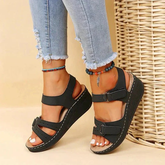 Harriet Women's Platform Wedge Sandals 1
