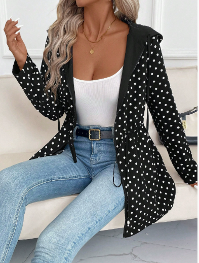 Imogen Women's Leopard Print Reversible Coat 4
