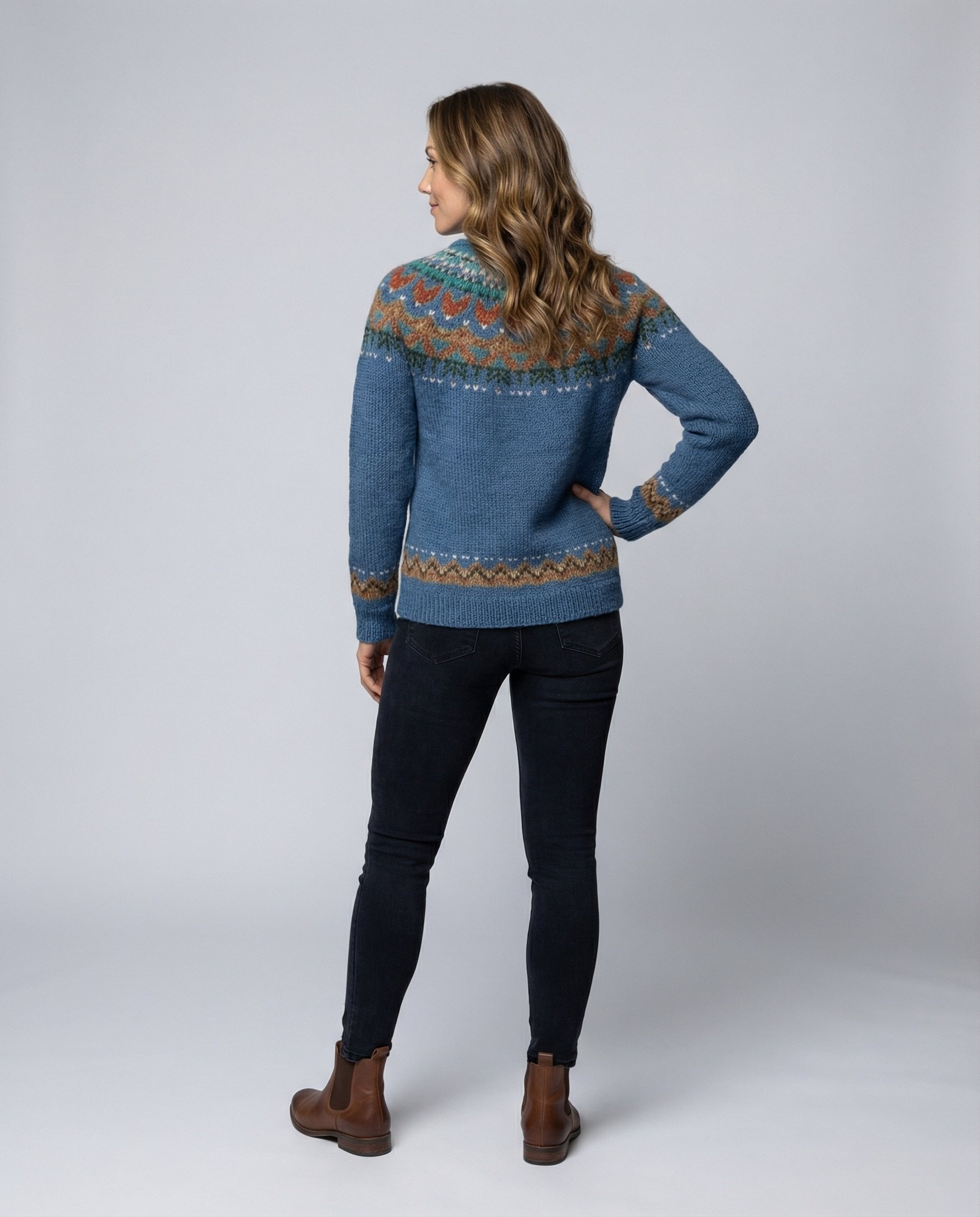 Women's Fair Isle Crewneck Sweater