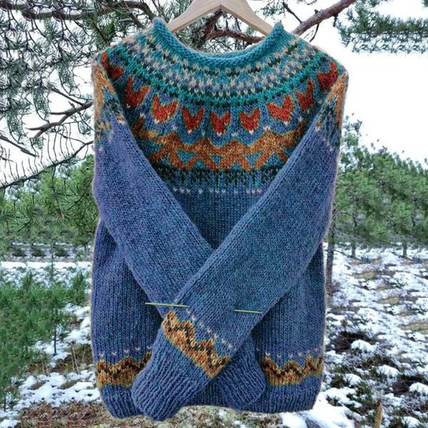 Women's Fair Isle Crewneck Sweater