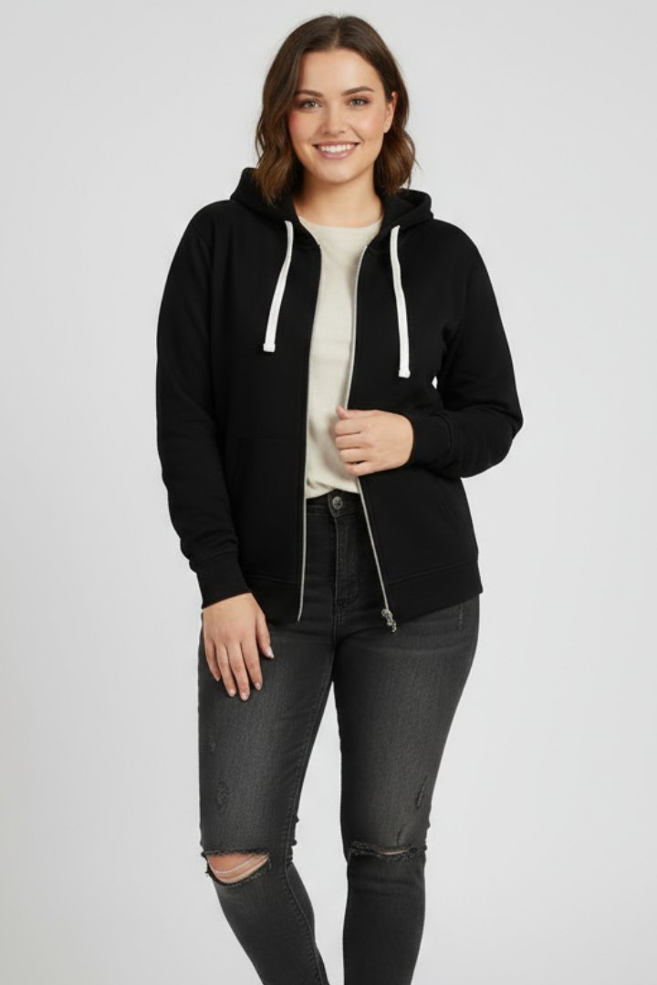 Women's Fleece Zip-Up Hoodie