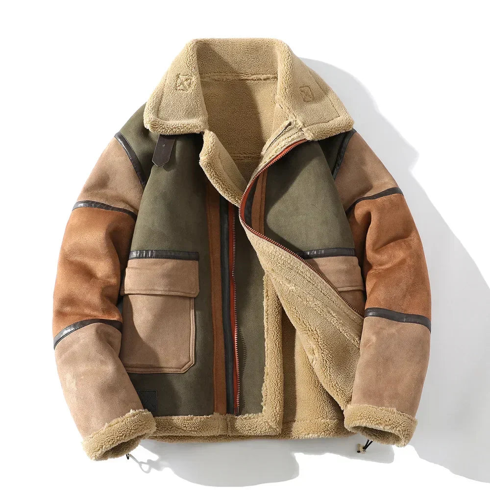 Ivan Men's Fleece Lined Bomber Jacket 3