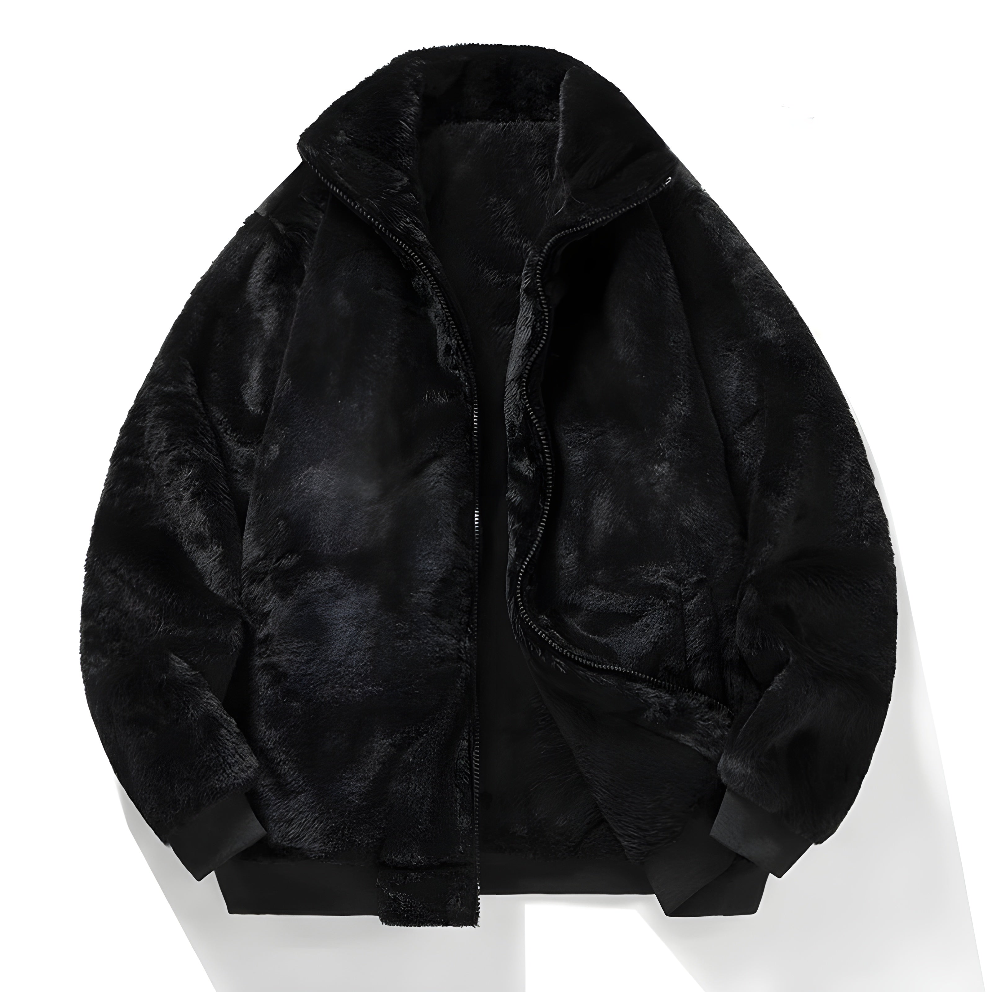 Jack Men's Fur Bomber Jacket 3