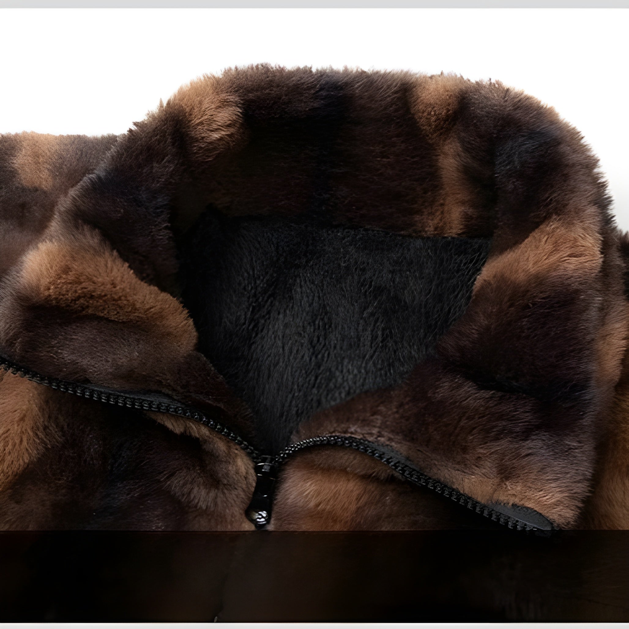 Jack Men's Fur Bomber Jacket 5