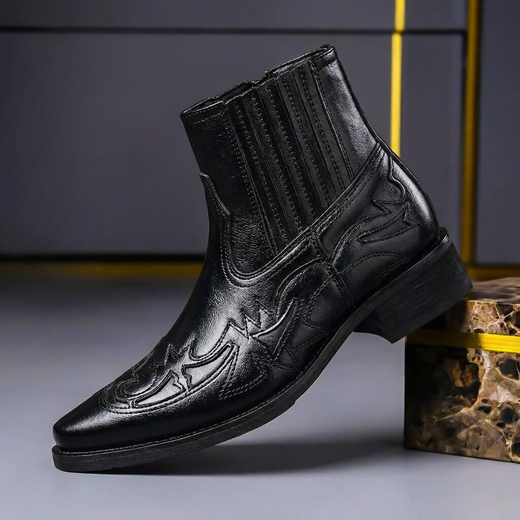Jamie Men's Leather Ankle Boots 2