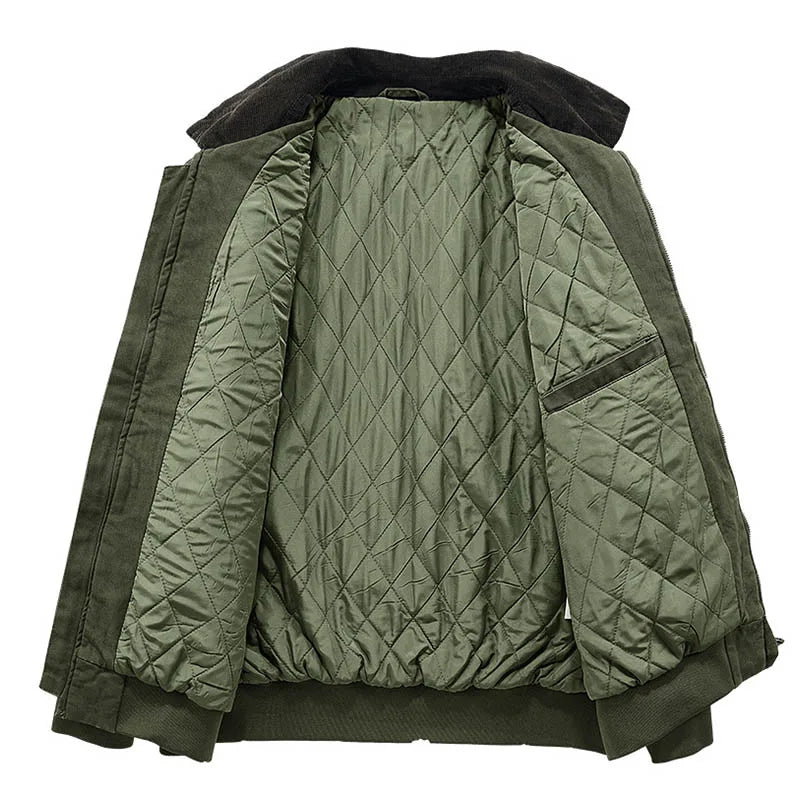 Jamie Men's Quilted Bomber Jacket 4