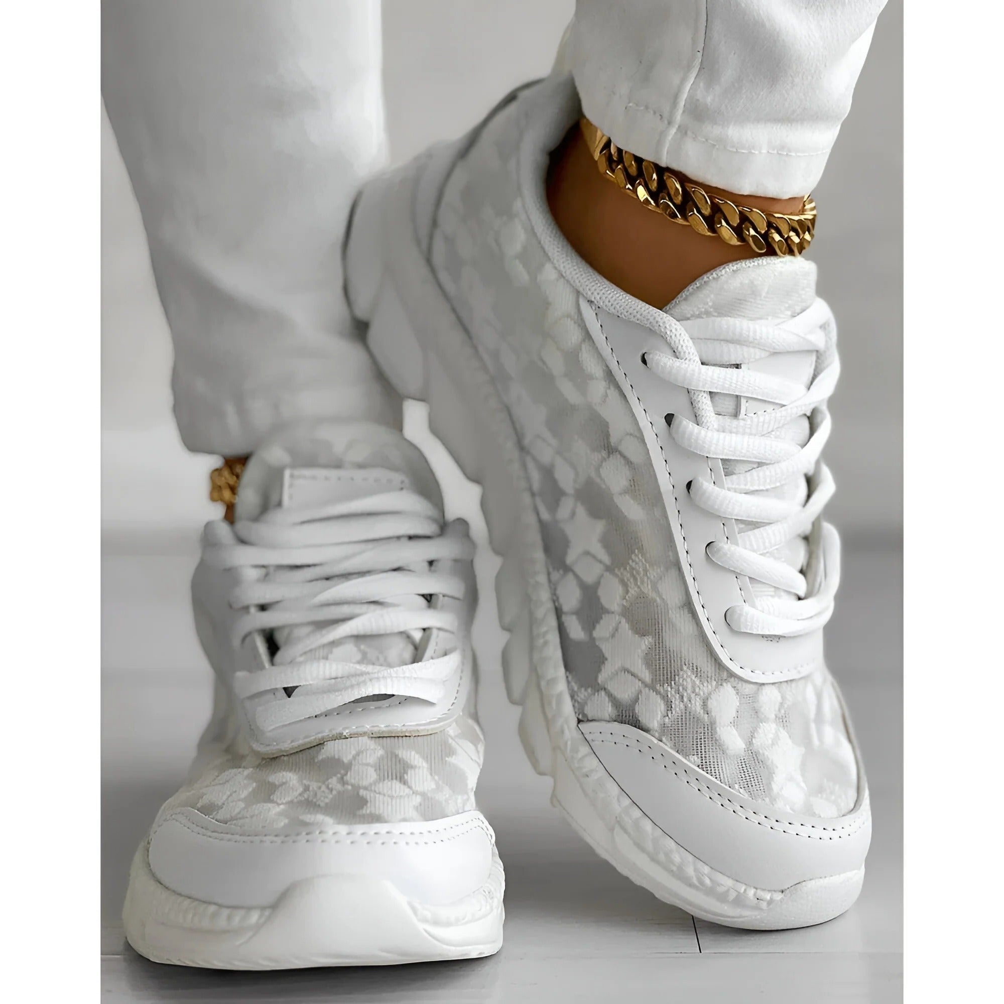 Jessica Women's Quilted Sneakers 2