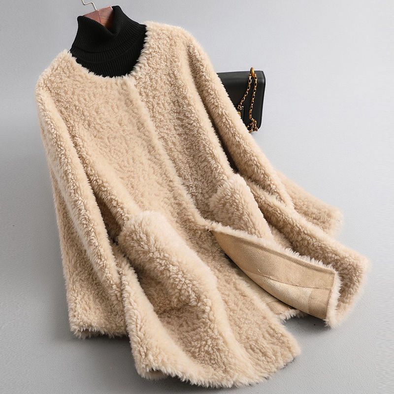 Juliet Women's Wool Teddy Long Coat 1
