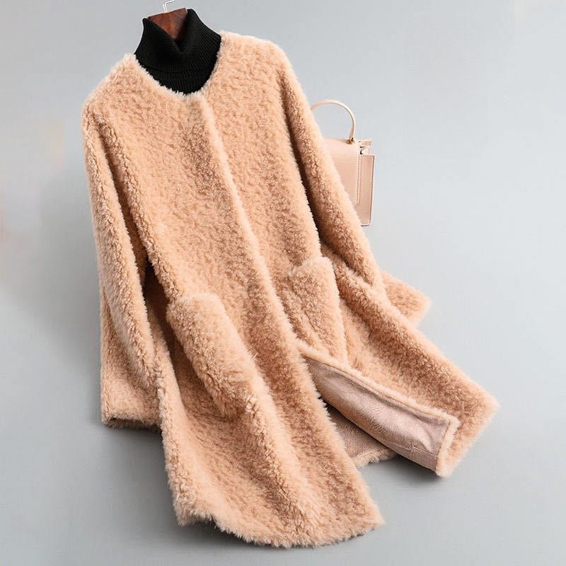 Juliet Women's Wool Teddy Long Coat 2