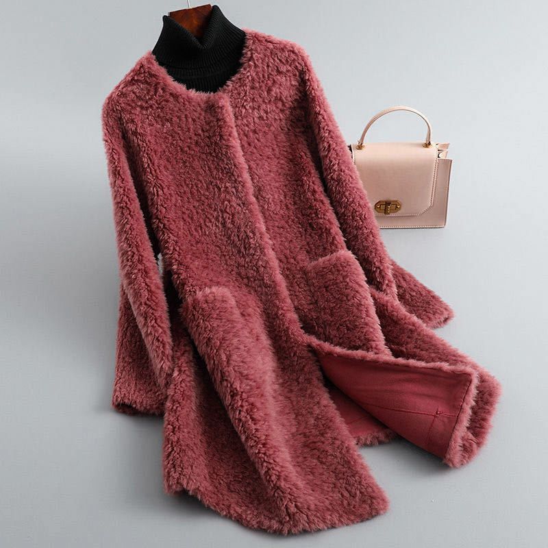 Juliet Women's Wool Teddy Long Coat 3