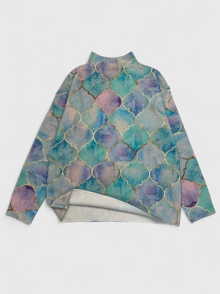 Women's Oversized Turtleneck Sweater