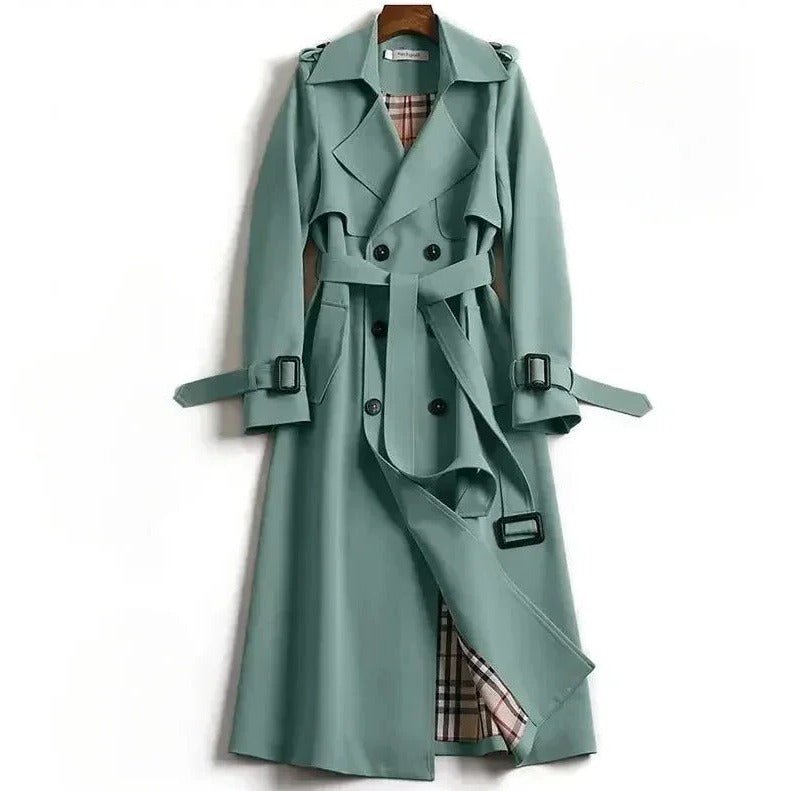 Women's Trench Coat - Green