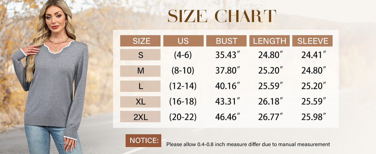 Women's V-Neck Sweater
