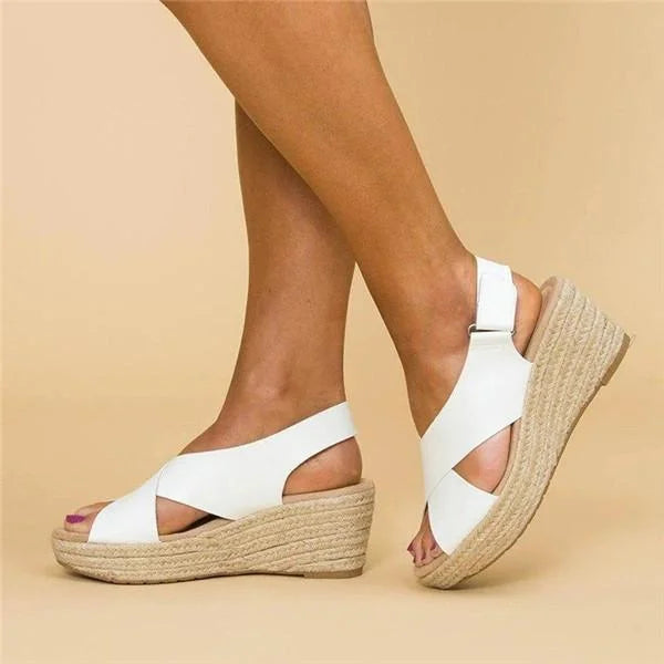 Lauren Women's Espadrille Wedge Sandals 5