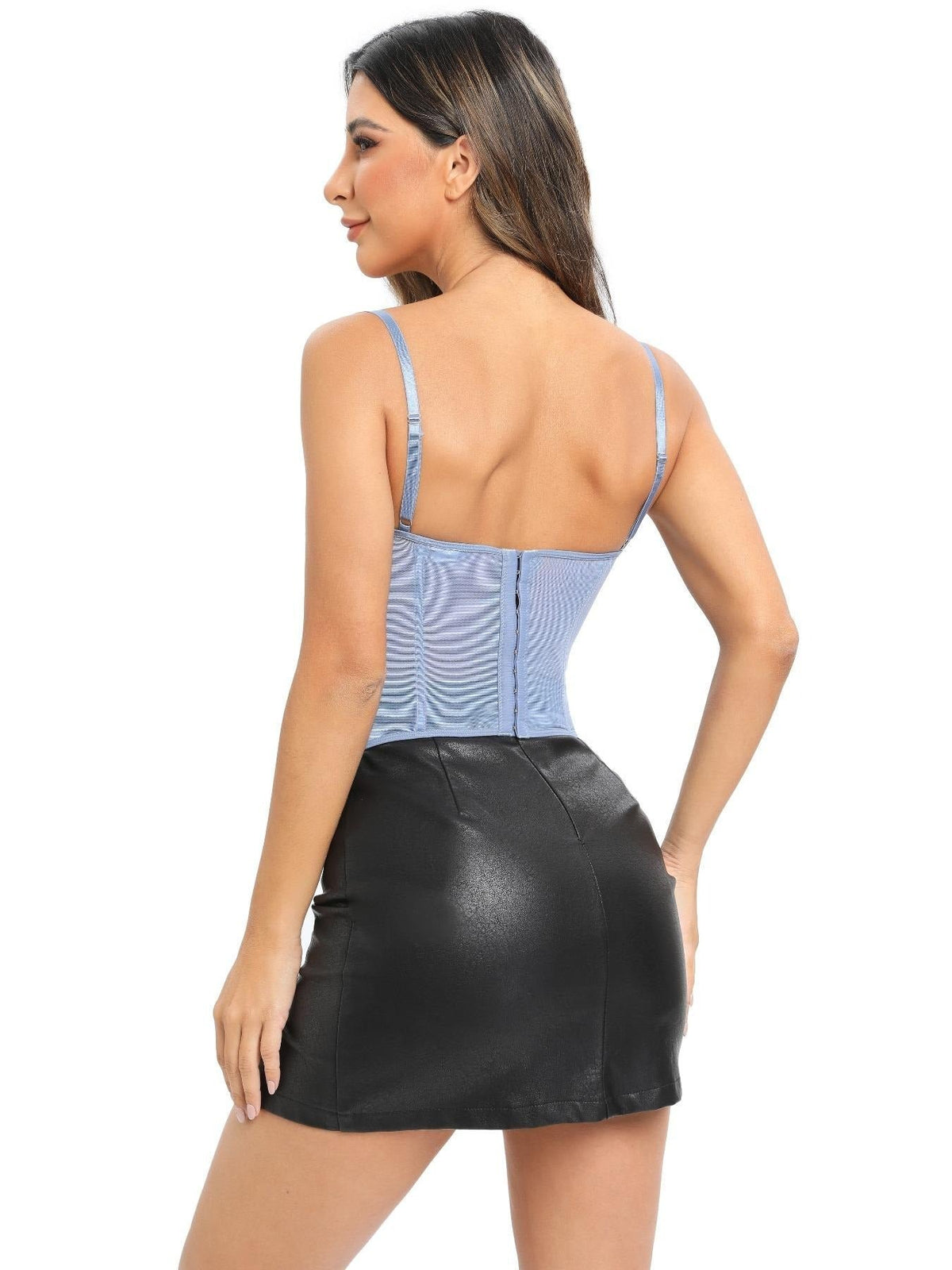 Women's Floral Lace Corset Top
