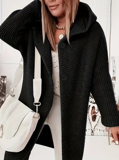 Women's Oversized Cardigan - Black