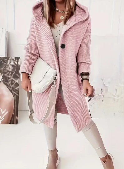 Women's Oversized Cardigan - Light Pink