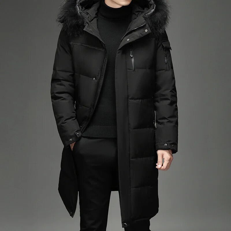 Leo Men's Quilted Puffer Coat 6