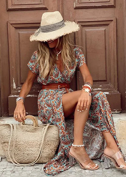 Lily Women's Floral Maxi Dress 7