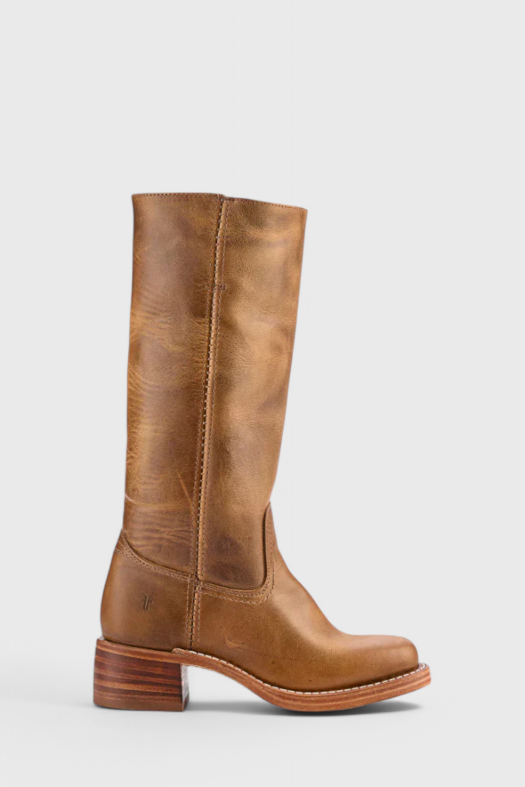 Lily Women's Leather Mid Calf Boots 11