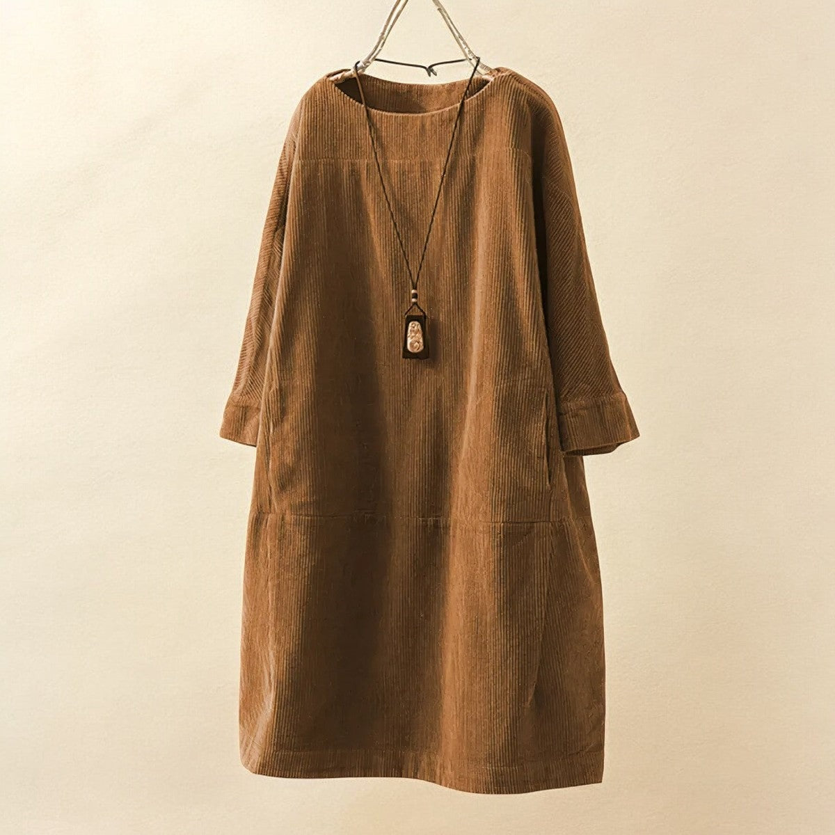 Long Sleeve Shift Dress