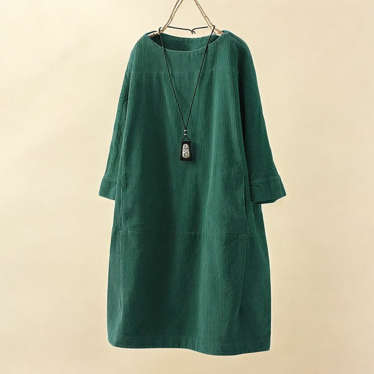 Long Sleeve Shift Dress