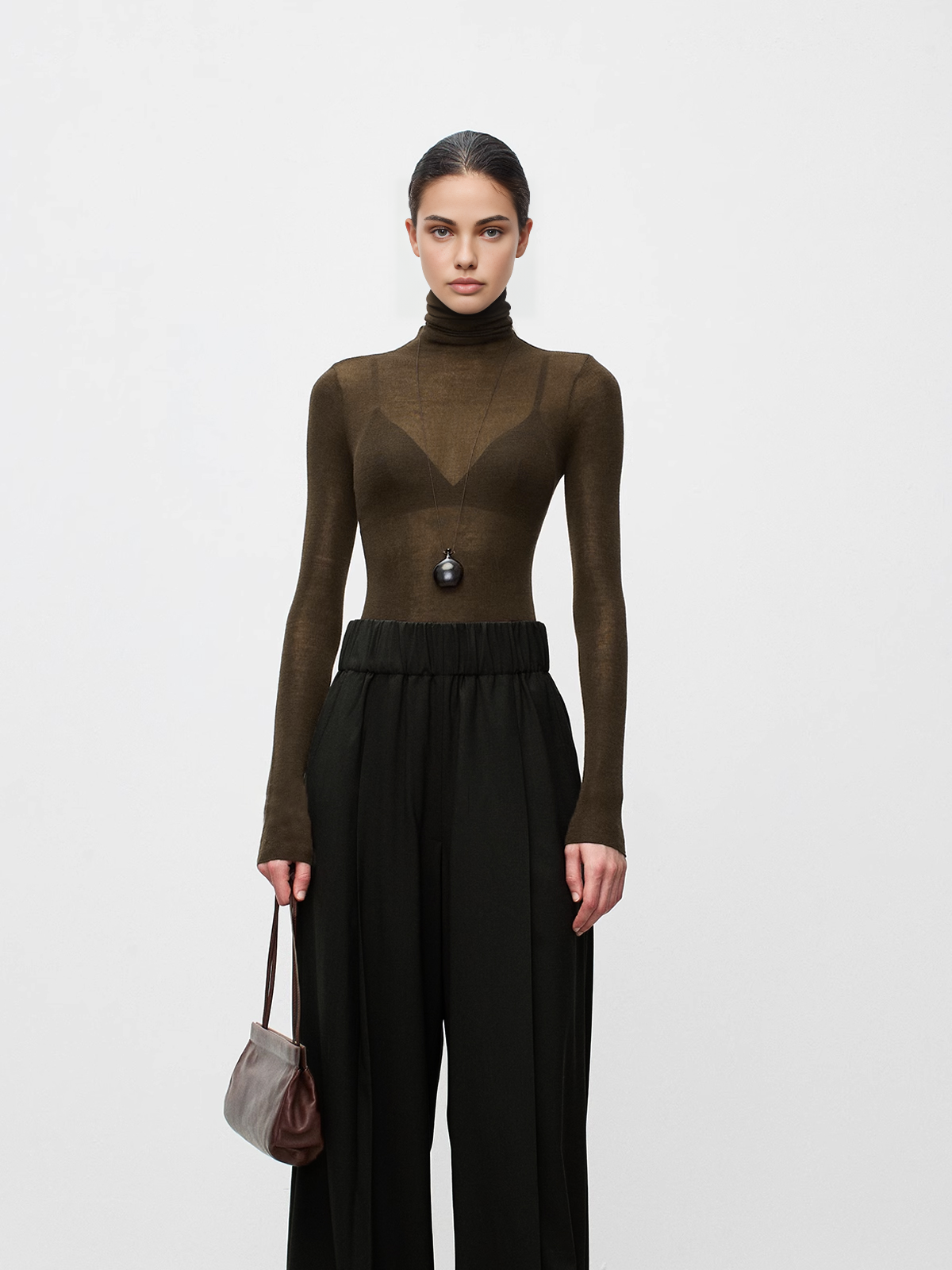 Louisa Women's Ribbed Turtleneck 5