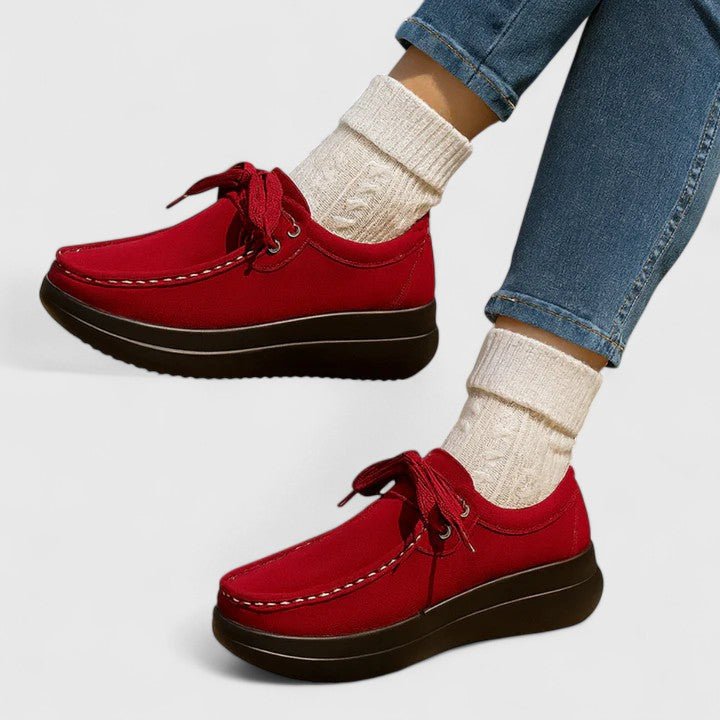 Women's Suede Moccasin Sneakers