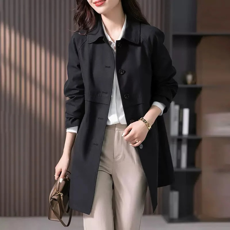 Madeleine Women's Double Breasted Trench Coat 5