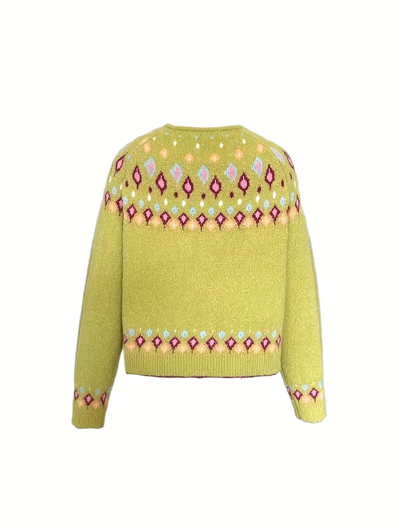 Women's Oversized Floral Cardigan
