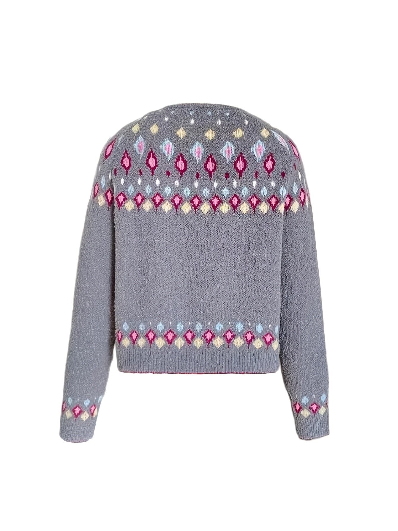 Women's Oversized Floral Cardigan