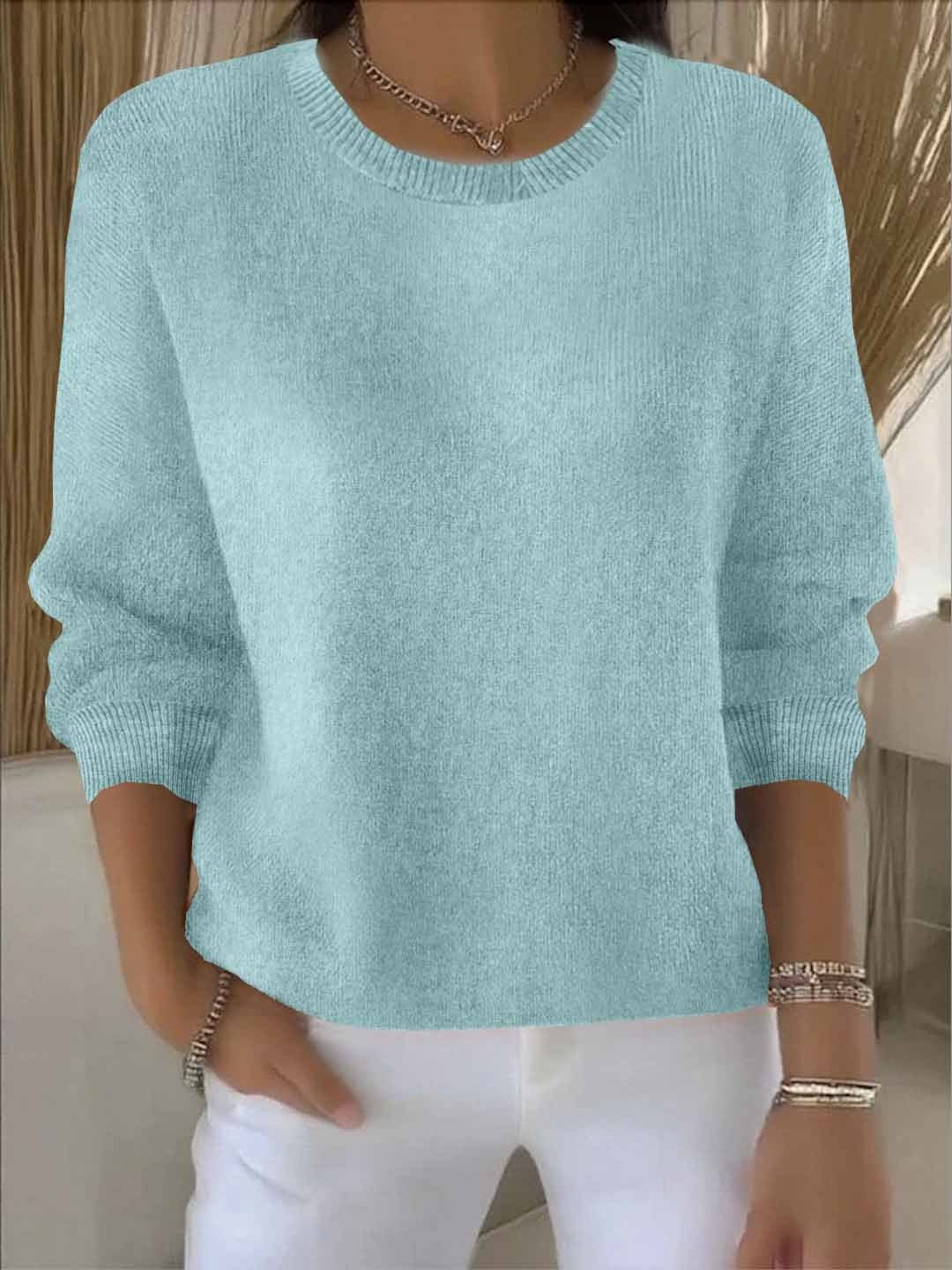 Women's Oversized Sweater - Light Green