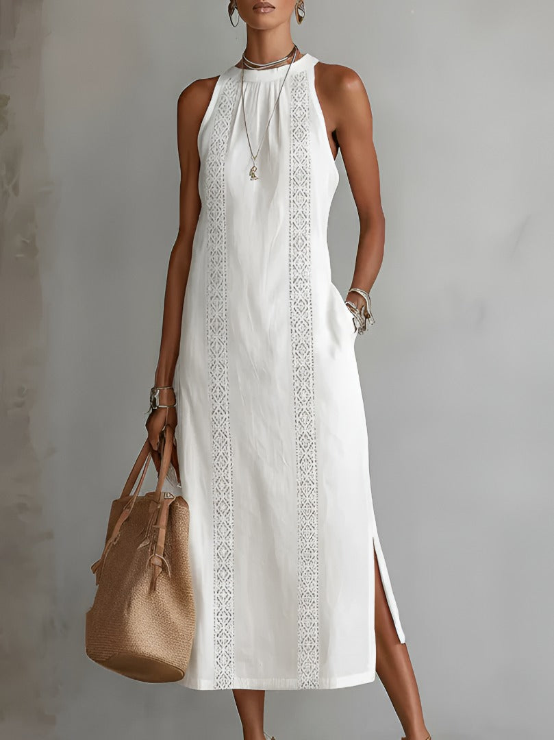 Midi Dress - White